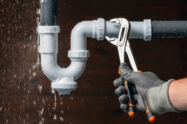 Professional Drain Cleaning technician working in Graham, NC
